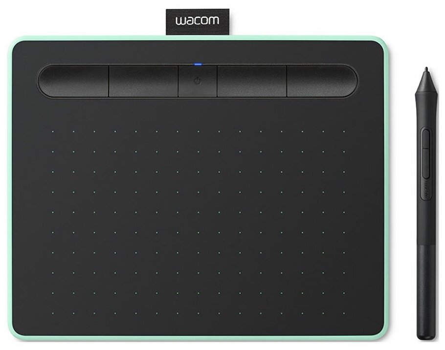 Графический планшет Wacom Intuos M Bluetooth (CTL-6100WLE-N) фисташковый