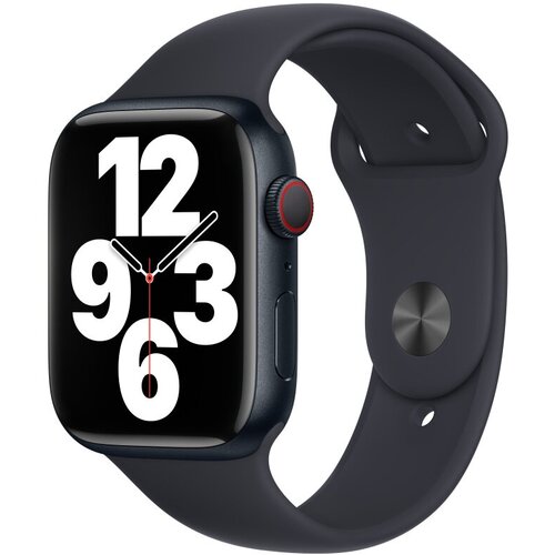 Ремешок силиконовый Midnight Sport Band Size XL (Тёмная ночь) Apple Watch 45mm (42mm; 44mm; 49mm) MQH53AM/A