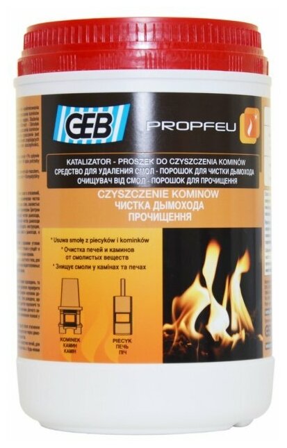 Порошок для чистки дымохода Geb Propfeu Poudre 900 г.