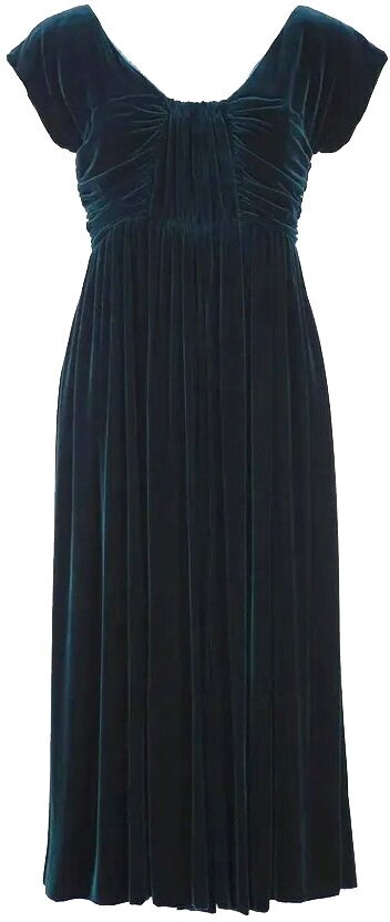 Платье Alberta Ferretti, вечернее, размер 42, зеленый