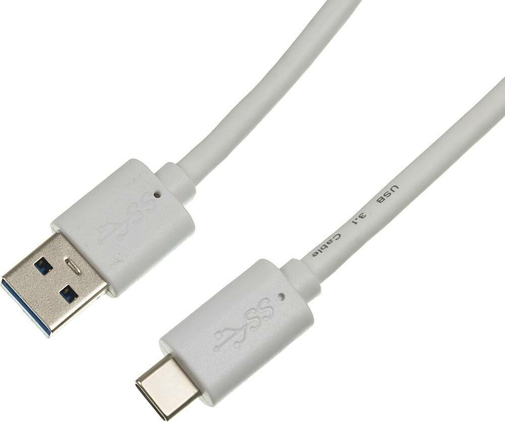 Кабель BURO USB 3.0 A(m), USB Type-C (m), 1.8м, белый [bhp usb-tpc-1.8w] - фото №7