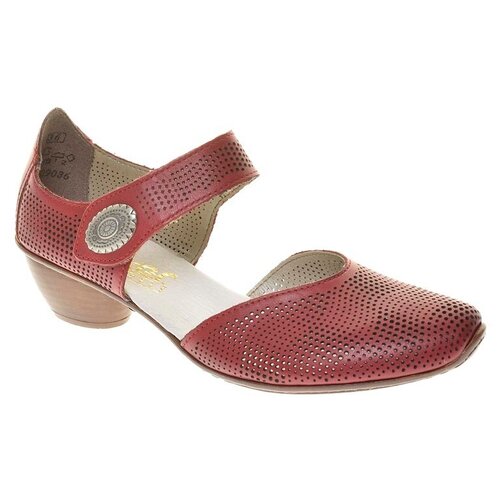 фото Туфли rieker , размер 41 , бордовый (33)