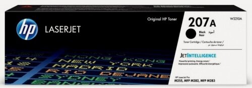 Изображение товара Картридж HP 207A W2210A черный (1350стр.) для M255/MFP M282/M283
