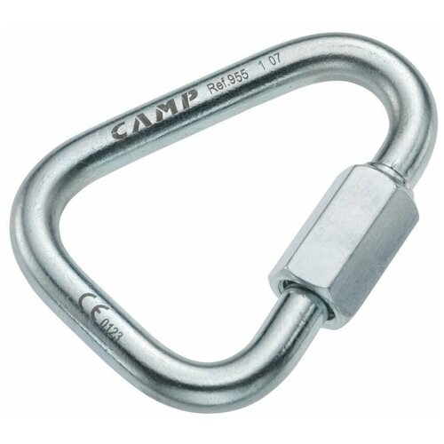 Карабин Delta Zinc Plated Quick Link | 8 mm | CAMP карабин oval zinc plated quick link 8 mm camp