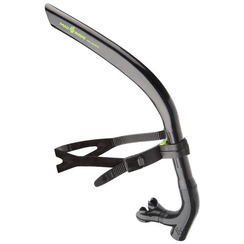 Трубка для плавания MAD WAVE Pro snorkel, black