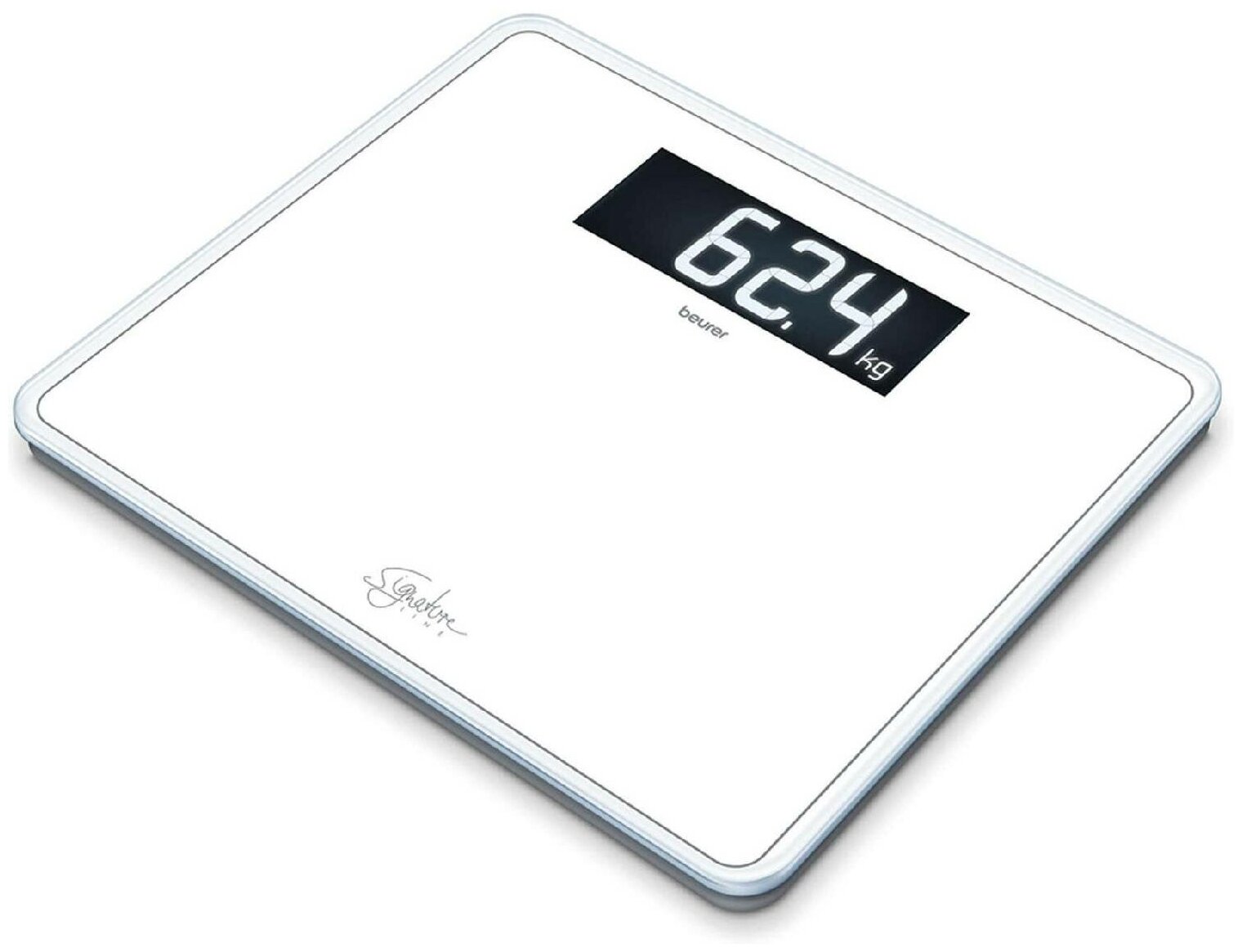 Весы напольные электронные Beurer GS410 Signature Line макс.200кг белый - фотография № 8
