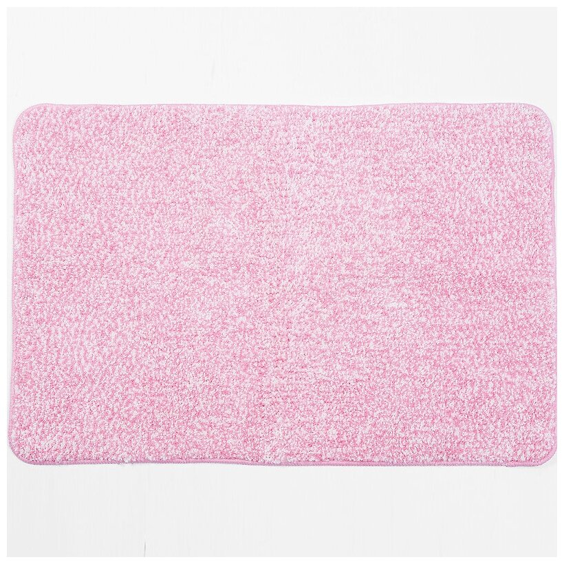 Коврик для ванной комнаты WasserKRAFT Inn 90х60 BM-4305 Розовый