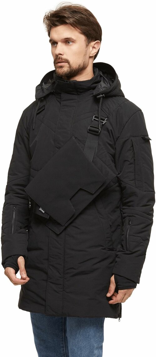 Куртка BASK, размер 46, черный