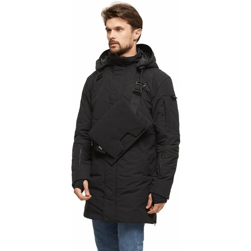 фото Куртка bask, размер 44, черный