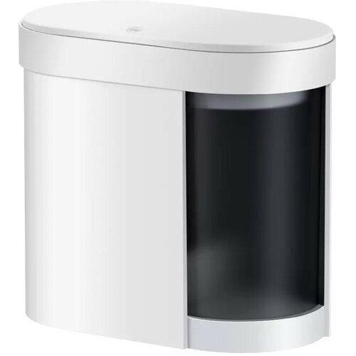 Контейнер для мусора с двумя отсеками Xiaomi Six Percent Wet And Dry Separation Trash Can White 15 л (BF-GB103)