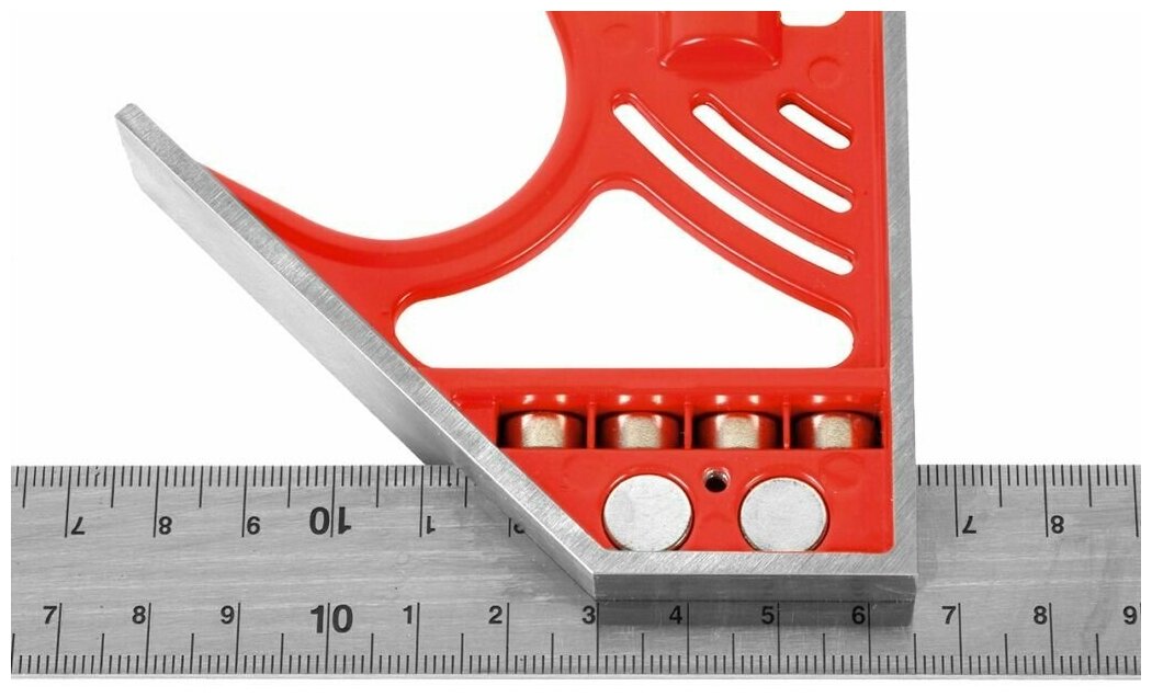 Угольник магнитный комбинированный Kapro 325-30 . - фотография № 3
