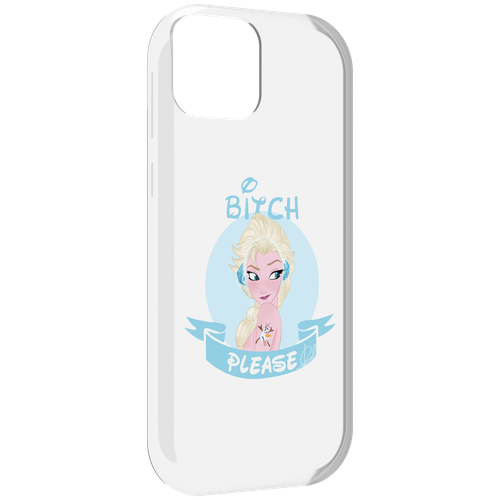 Чехол MyPads принцесса-из-холодного-сердца женский для UleFone Note 6 / Note 6T / Note 6P задняя-панель-накладка-бампер