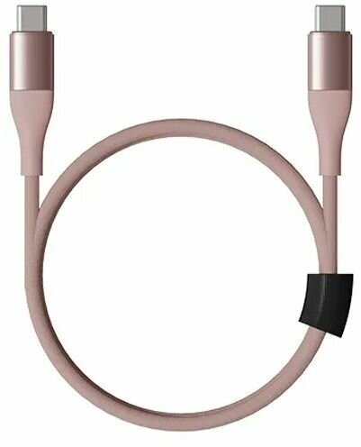 Кабель Xiaomi ZMI, USB Type-C (m) - USB Type-C (m), 1м, розовый [dw3]