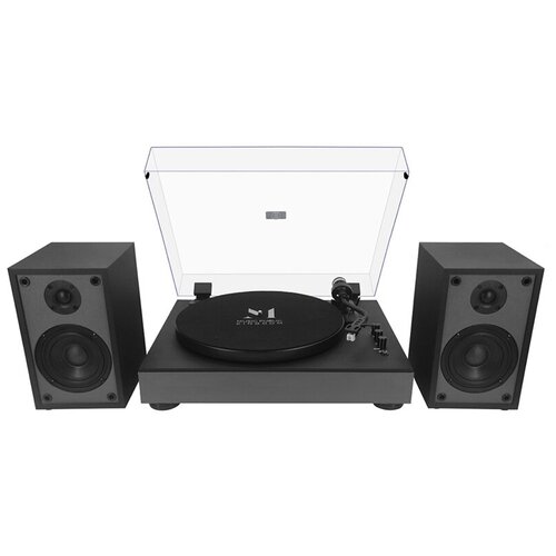 Проигрыватель Music Public Kingdom TT55ATS, Bluetooth, 2 колонки и 1 винил в комплекте