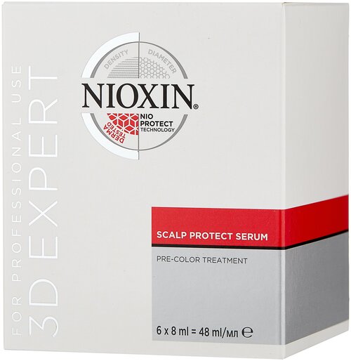 Nioxin 3D Expert сыворотка для защиты кожи головы Scalp Protect Serum, 8 мл