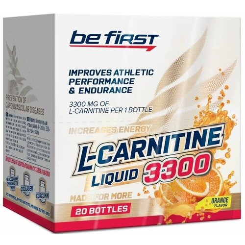 Л карнитин Be First L carnitine 3300 Апельсин л карнитин в капсулах be first alcar 90 капс