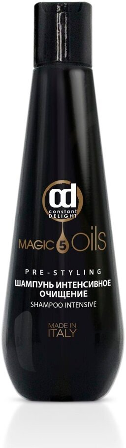 Constant Delight Pre Styling Magic 5 Oils Intensive Shampoo - Констант Делайт Пре Стайлинг Мэджик 5 Ойлс Шампунь глубокой очистки "Интенсивное очищение" 5 Масел, 250 мл -