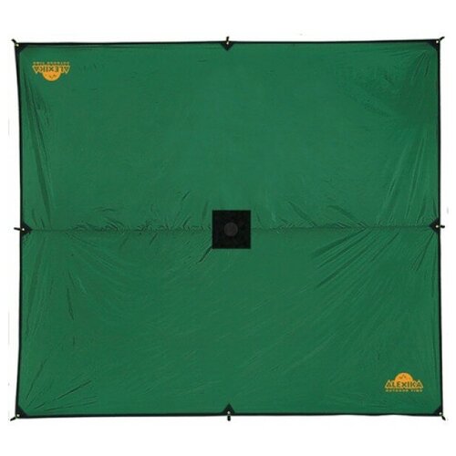 фото Alexika тент awning 4m x 4m green, 9180.4401