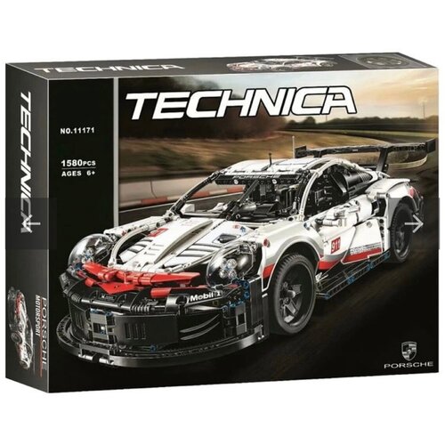 конструктор porsche 911 rsr tfchnic техник 1580 деталей Конструктор Technic Porsche 911 RSR