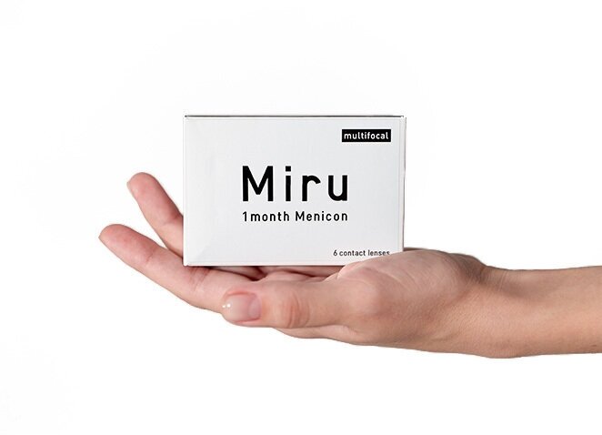 Контактные линзы MIRU 1 Month Multifocal LOW, -4.0, Кривизна 8.6 / Мультифокальные / Ежемесячные 6 шт.