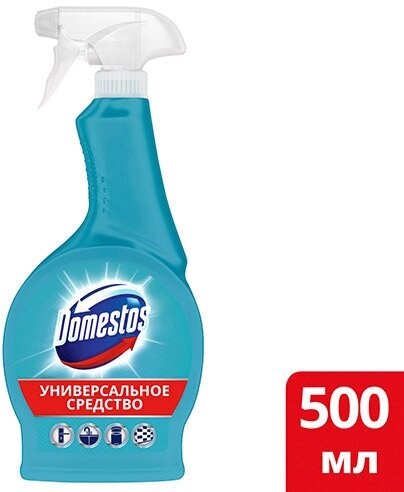 Спрей чистящий `DOMESTOS` универсальный против бактерий, вирусов и плесени 500 мл - фотография № 3