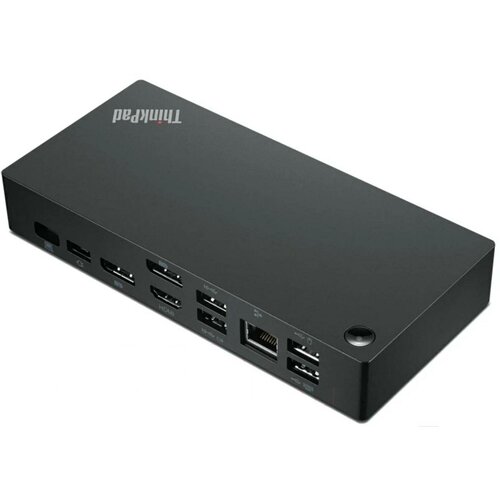 Док-станция ThinkPad Universal USB-C Dock (40AY0090EU) док станция lenovo thinkpad hybrid usb c with usb a dock черный