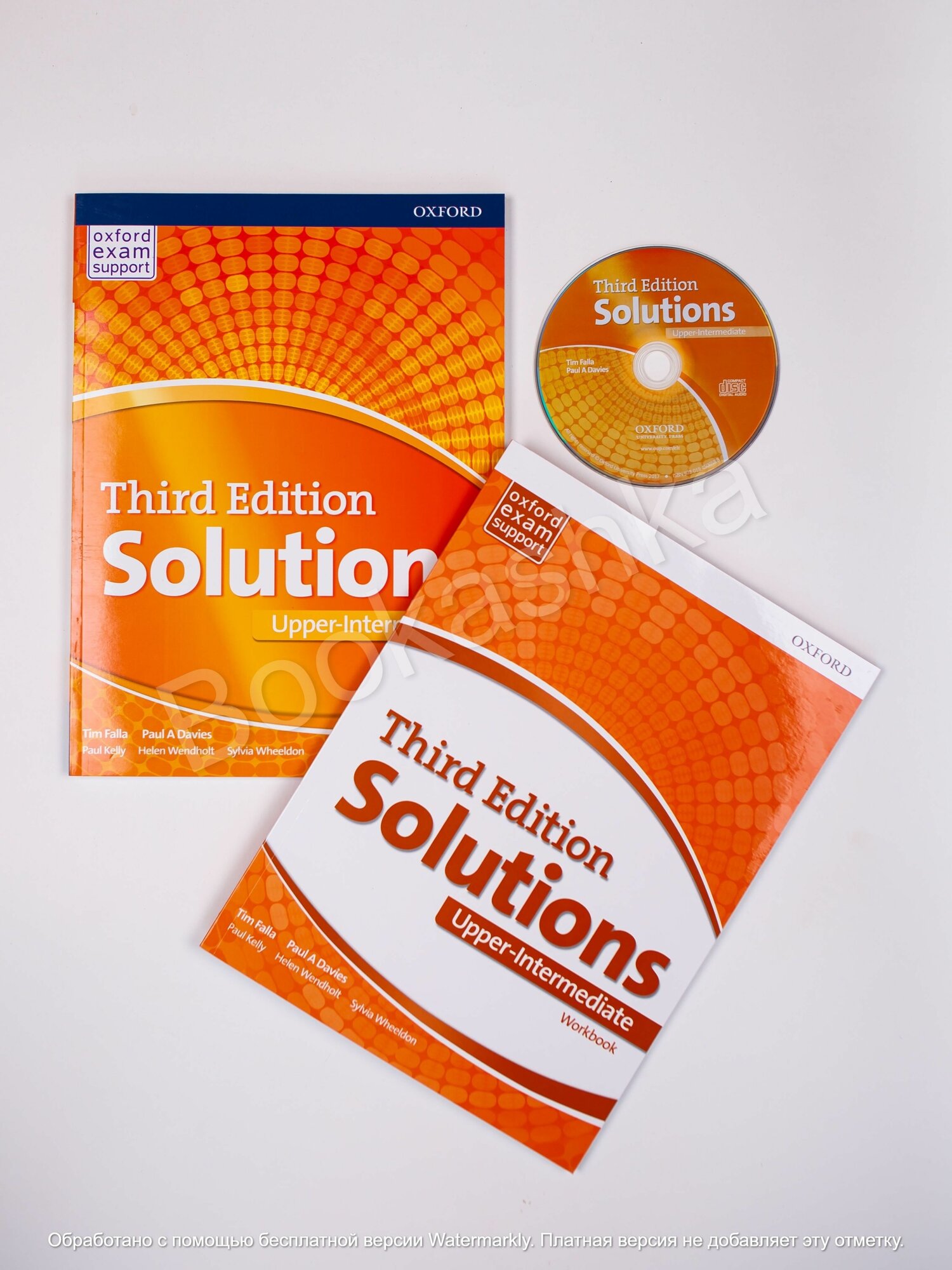 Комплект Solutions Upper-intermediate, Students Book+Workbook+CD