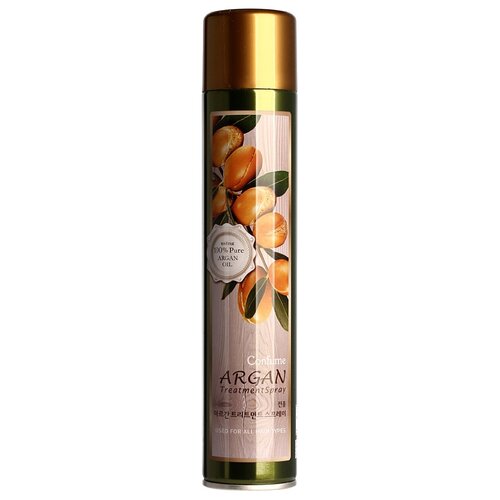 Welcos Лак для волос Confume Argan Treatment Spray, 300 мл эссенция для поврежденных волос с маслом арганы confume argan treatment smoothing hair essence