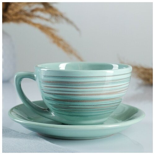 Чайная пара Элегант 025л 11х65см блюдце 15см скандинавия 1022₽