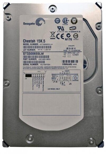 Жесткий диск Seagate ST3300655LW 300Gb U320SCSI 3.5" HDD