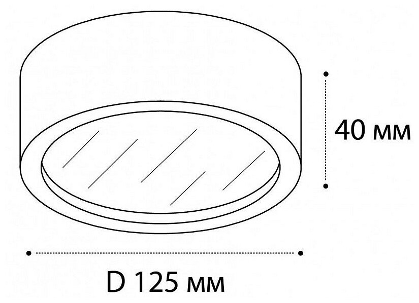 Накладной светильник Italline M04-525-125 M04-525-125 white 3000K - фотография № 9