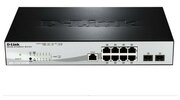 Коммутатор D-LINK DGS-1210-10P/ME/A1A управляемый 8 портов 10/100/1000Mbps