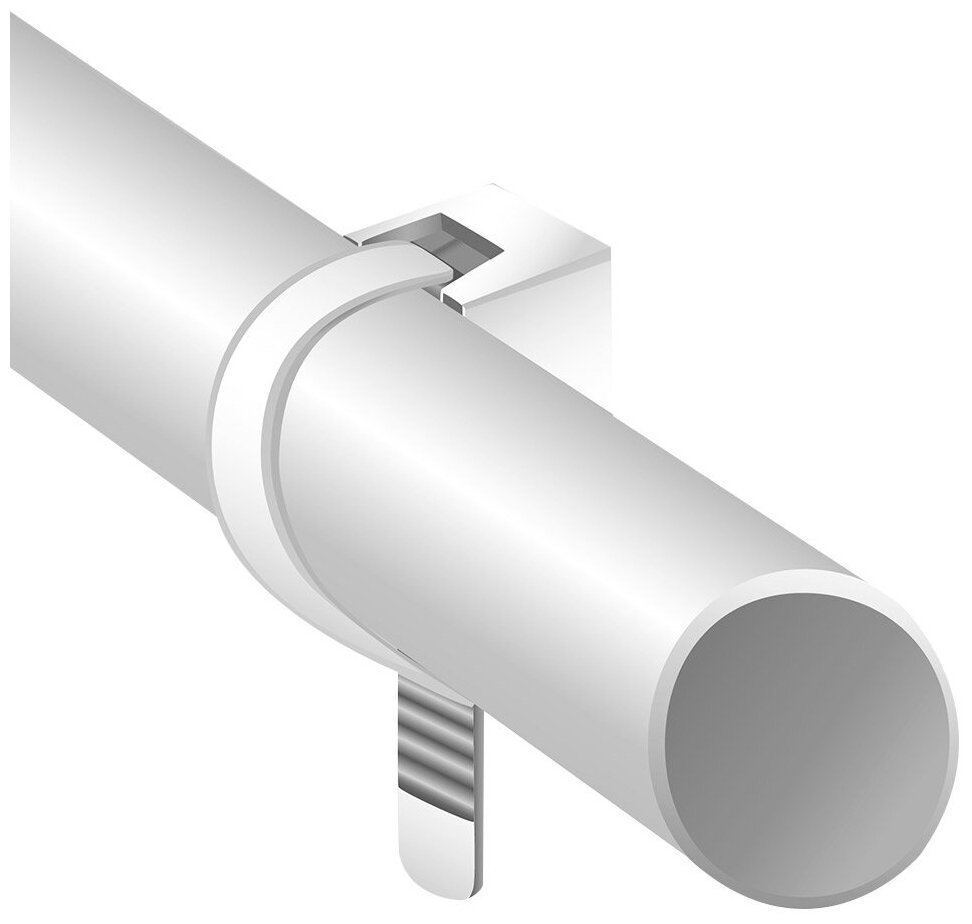 Ремешок для труб и кабеля PRNT 16-32 белый, 30шт - фотография № 6