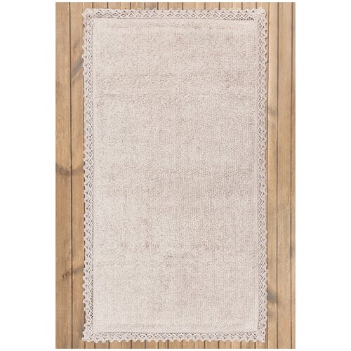 Коврик 50 на 90 см для ванной, розовый Irya Bath Polka-Lilac