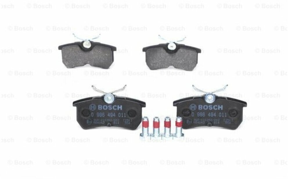 Тормозные колодки Bosch, 0986494011