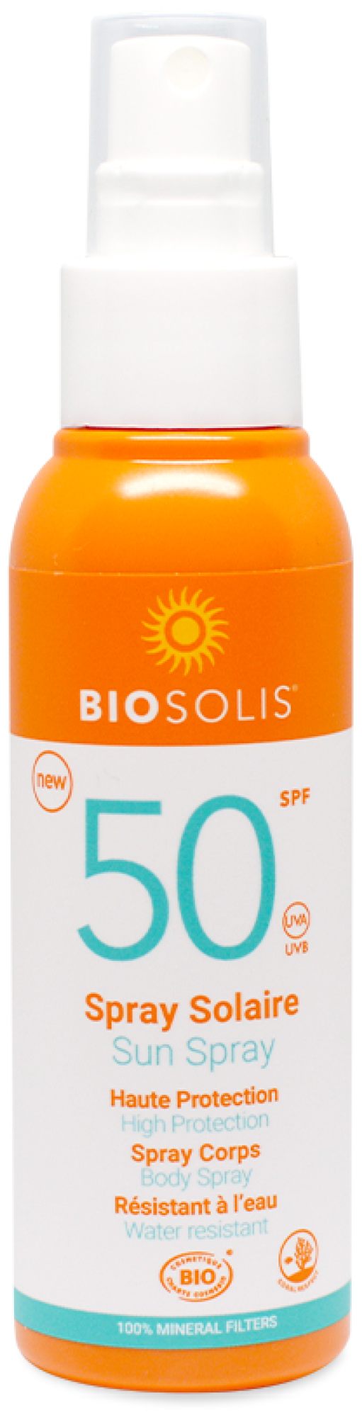 Солнцезащитный спрей SPF50+ 100 мл, BIOSOLIS