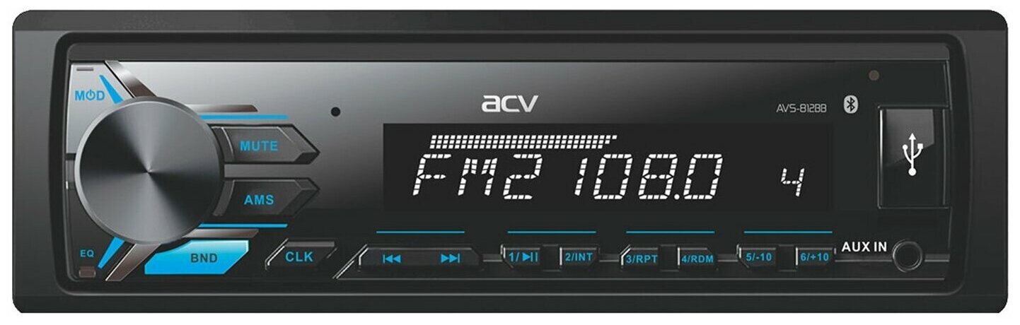 Автомобильный CD-ресивер ACV AVS-812BB