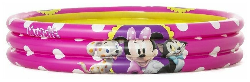 Детский надувной бассейн Bestway "Minnie Mouse" 122х25см 140л - фотография № 2