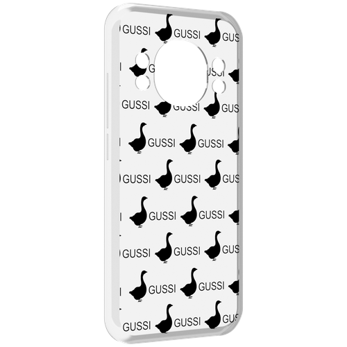 Чехол MyPads GUSSI для Doogee S98 / S98 Pro задняя-панель-накладка-бампер чехол mypads обледенение для doogee s98 s98 pro задняя панель накладка бампер