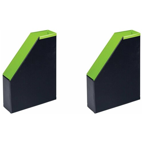 Bantex Вертикальный накопитель складной Модерн лайм 70 мм 2 шт 748₽