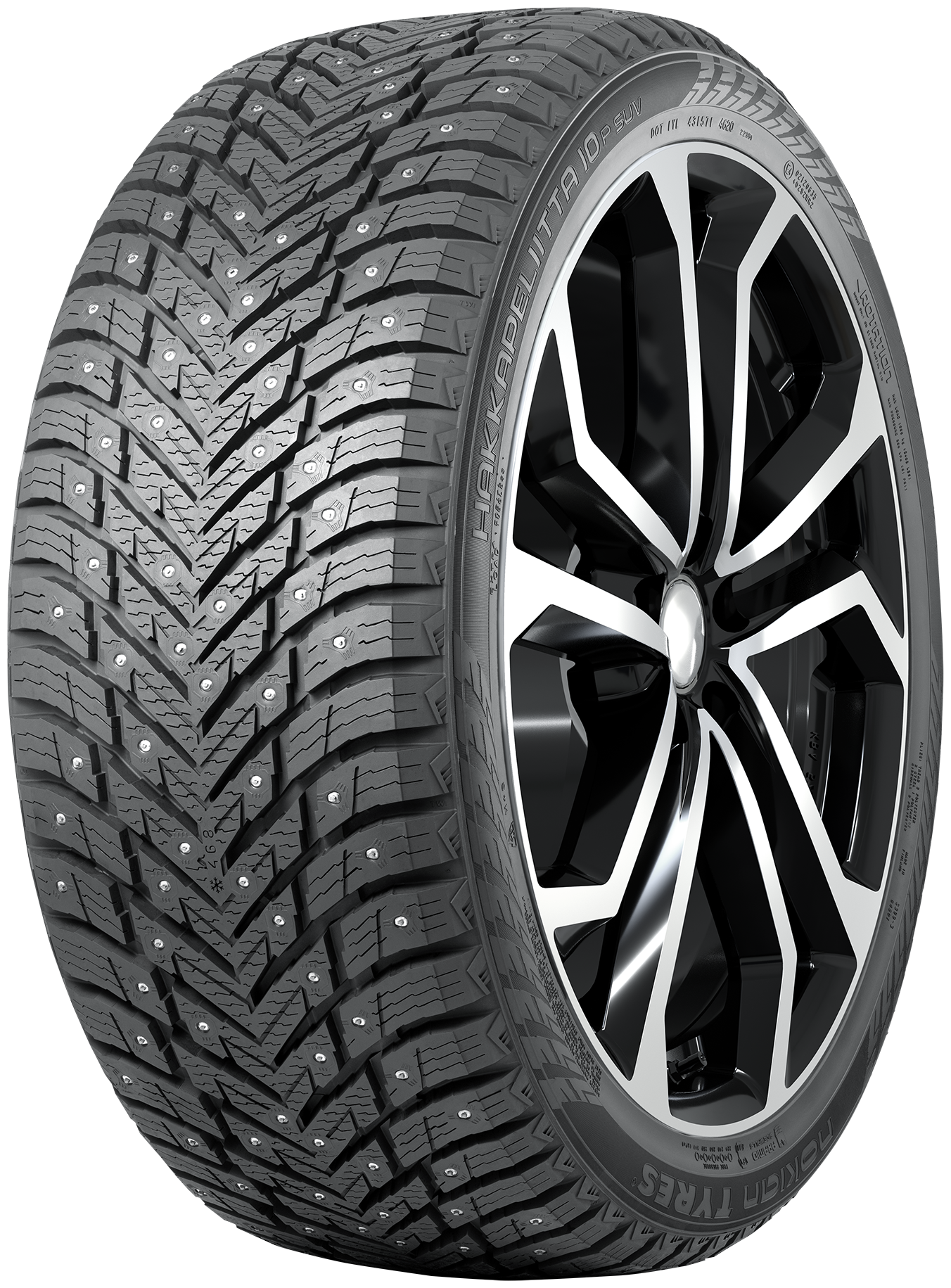 Nokian Tyres Hakkapeliitta 10p SUV Зима Шипованные 215/65 R17 103T [TL, XL]