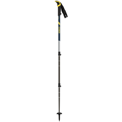 Палки для треккинга 2 шт. телескопические Cober Acer, желтый/серый/черный