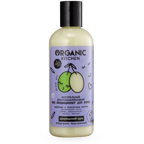 Organic Kitchen, Натуральный восстанавливающий Био кондиционер для волос 