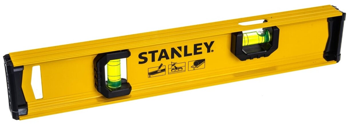 Уровень Stanley BASIC I-BEAM 30СМ 0-42-072 - фотография № 1