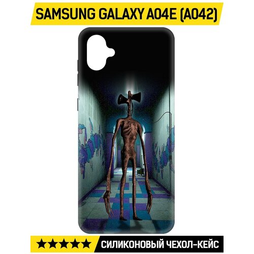 Чехол-накладка Krutoff Soft Case Хаги Ваги - Сиреноголовый для Samsung Galaxy A04e (A042) черный чехол накладка krutoff soft case хаги ваги сиреноголовый для samsung galaxy s24 черный