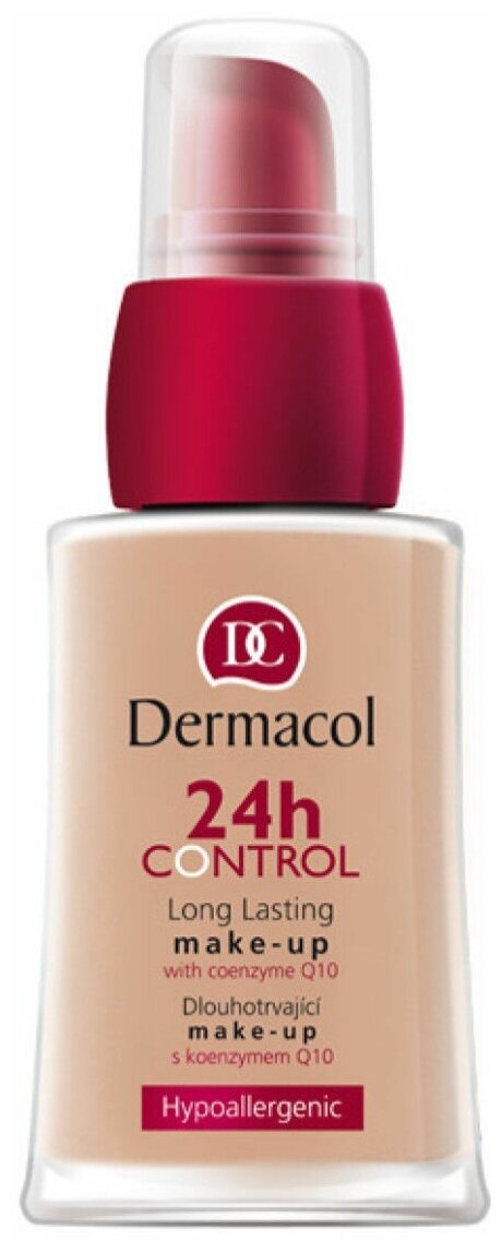 Dermacol 24h CONTROL MAKE-UP - тональный крем с коэнзимом Q10, тон 60