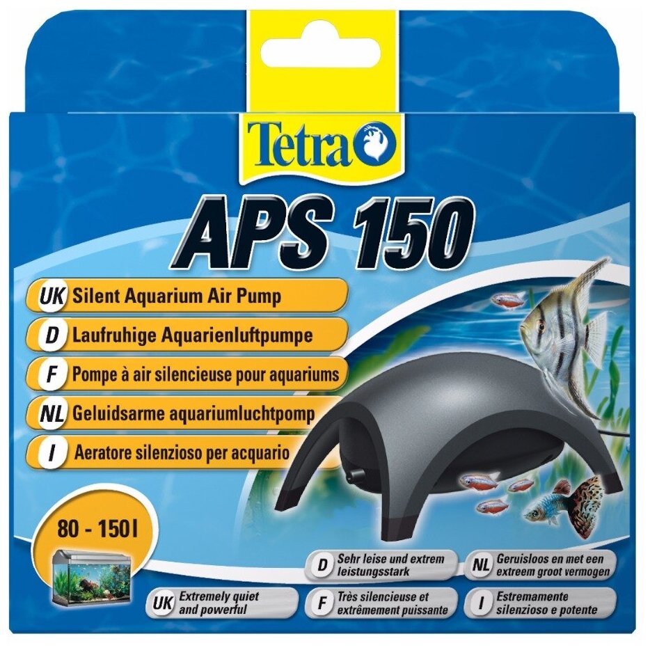 Компрессор Tetra AРS 150 для аквариумов 80-150 л - фотография № 2