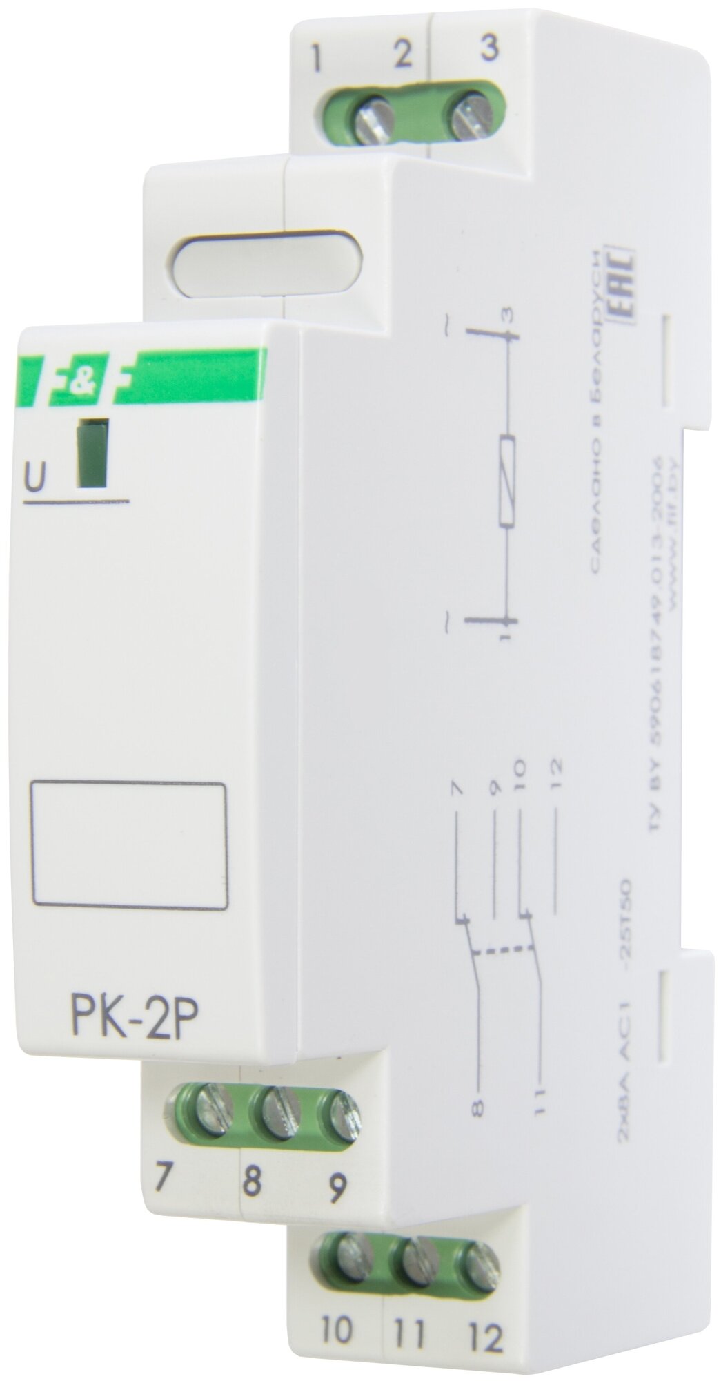 Электромагнитное (промежуточное) реле PK-2P/UN 110V ЕА06.001.007