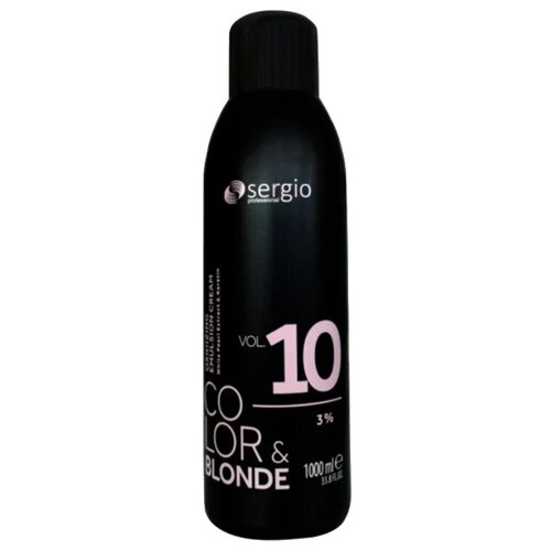 Sergio Professional Окислитель Color &Blonde, 3%, 150 мл