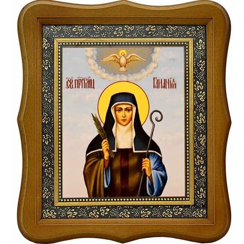 Гаиания Армянская преподобномученица. Икона на холсте. икона с крестом армянская алюминиевая